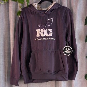 NWT REALTREE Women's Purple Hoddie
